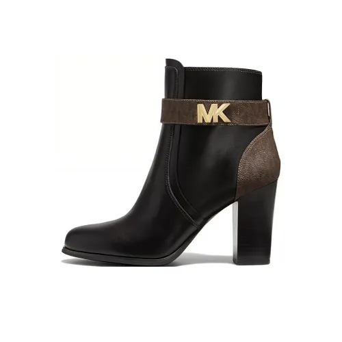 MICHAEL KORS Jilly Ankle Boots 8cm Women's Black