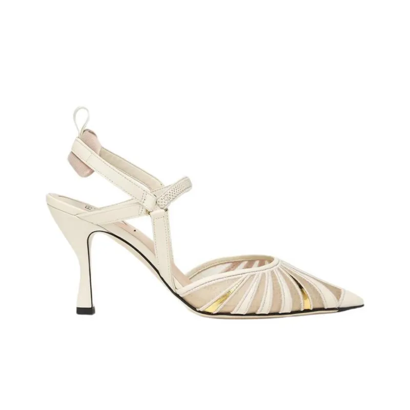 FENDI High Heels Women's White-1