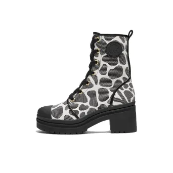 MICHAEL KORS Corey Fashion Ankle Boots Women's Black White
