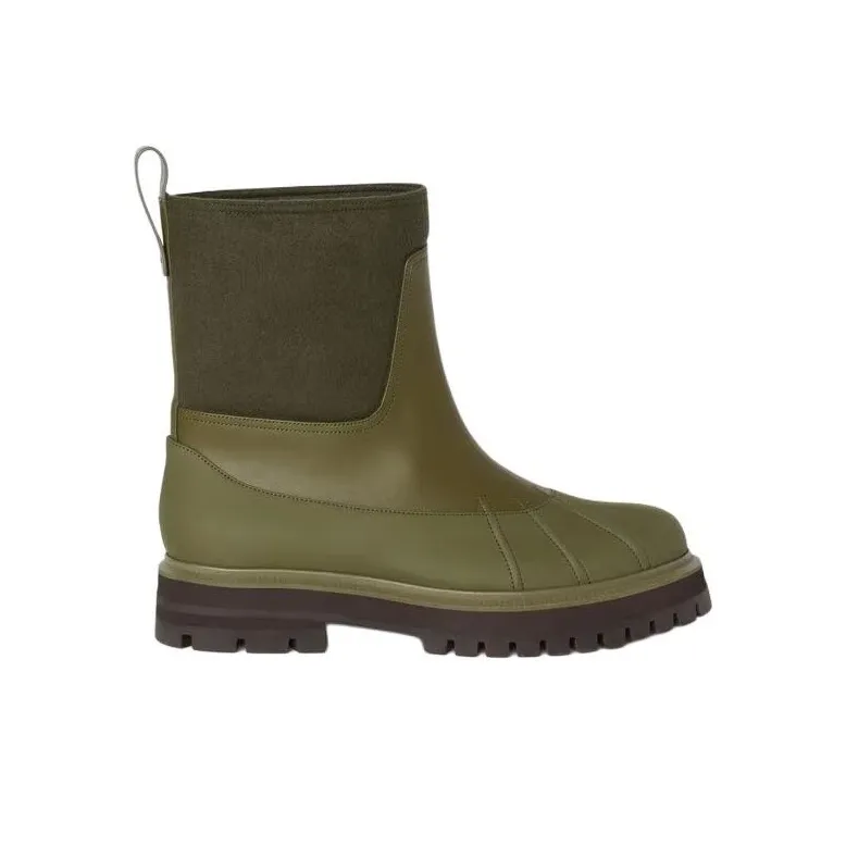 Loro Piana Ankle Boots Women's Green-1