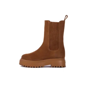 Le Silla Short Chelsea Boots Women's Brown