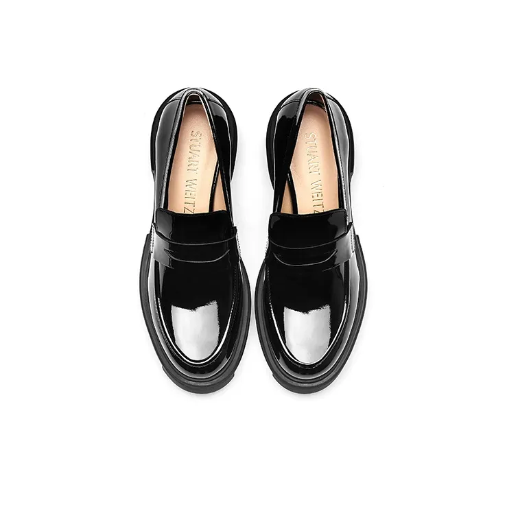 Stuart Weitzman/SW Soho Loafer Loafers Women's Black POIZON Merch Portable Cup-5