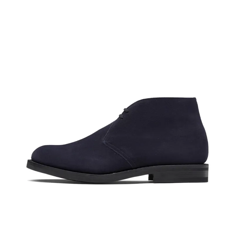 CHURCH'S Desert Ankle Boots Men's Blue-0
