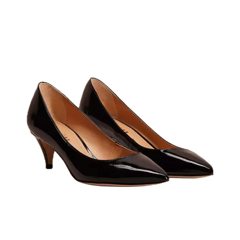 COACH Slim Heel High Heels Women's Black-2