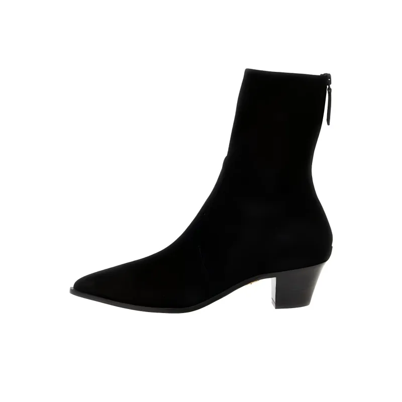 AQUAZZURA Brunswick Ankle Boots 4.5cm Women's Black-0