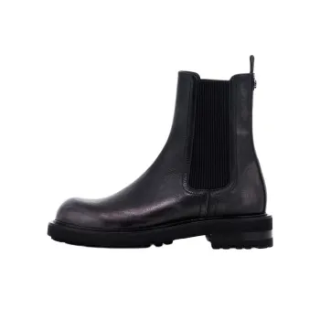 Roberto Cavalli Short Chelsea Boots Men's Black