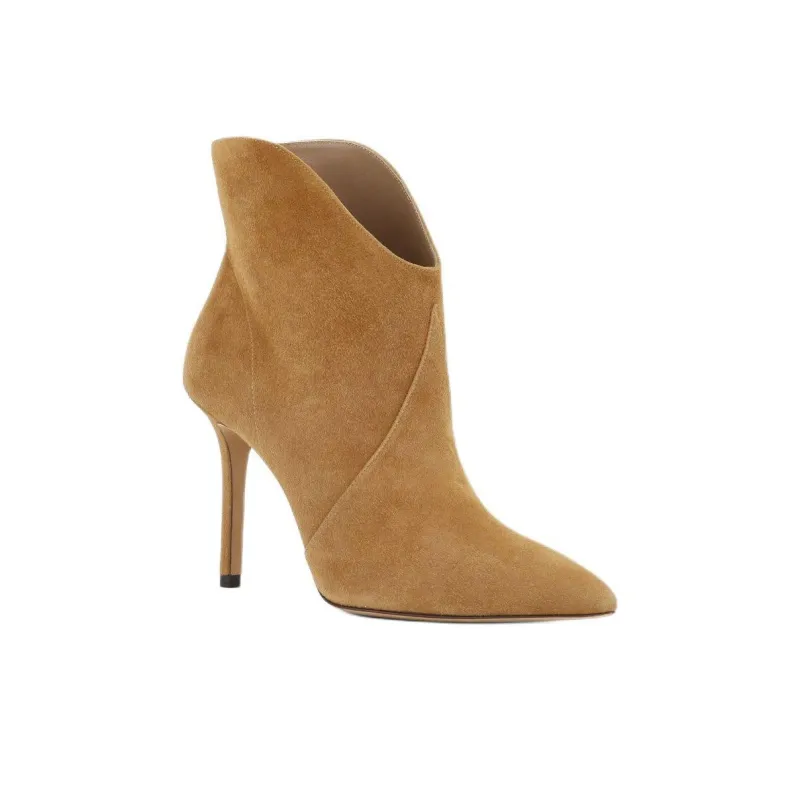 MAISON SKORPIOS Astrid Ankle Boots 9cm Women's Brown-2