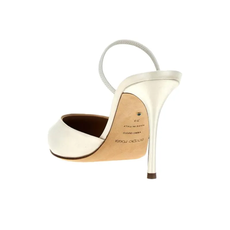 SERGIO ROSSI Godiva Bridal Pointed Toe Pumps-3