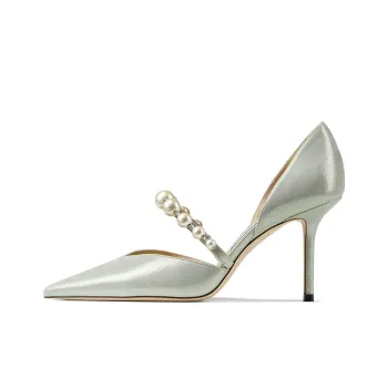 Jimmy Choo Slim Heel High Heels 8.5cm Women's Champagne