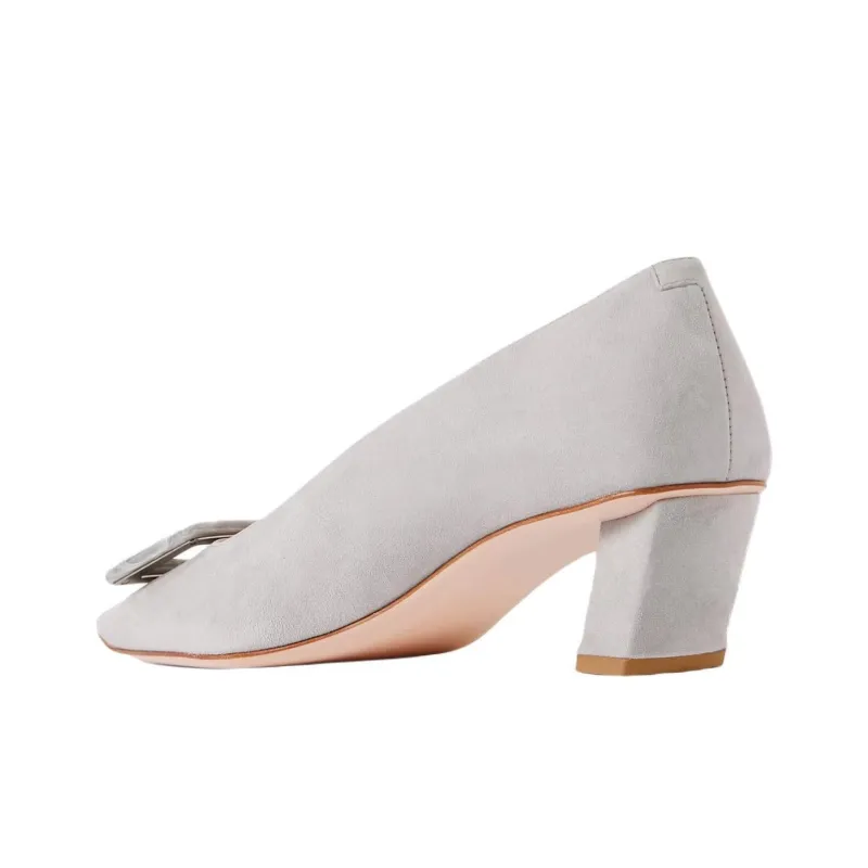 Roger Vivier Belle Vivier Square Toe Pumps-2