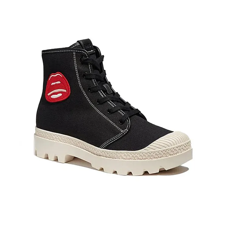 Tom Wesselmann x COACH Ankle Boots Men's Black-1