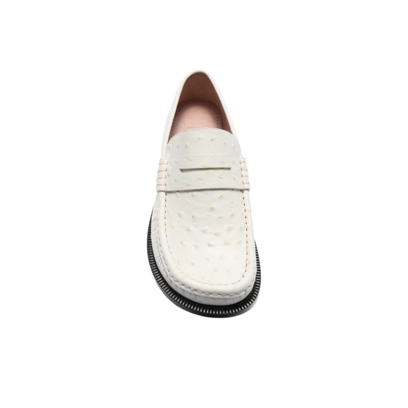 LOEWE Campo Loafers Women's White-3