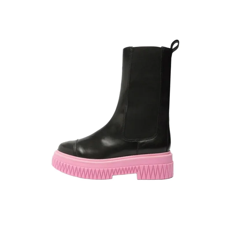 Schutz Short Chelsea Boots 5cm Women's Black-0