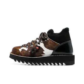 Alanui Panelled Lace Up Boots Women's