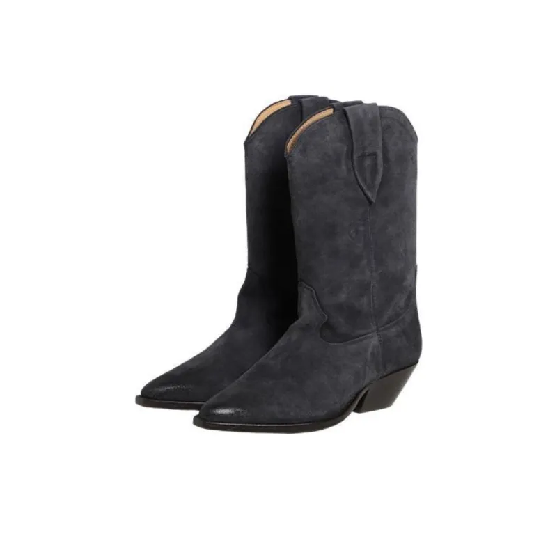 ISABEL MARANT Duerto Leather Boots-3