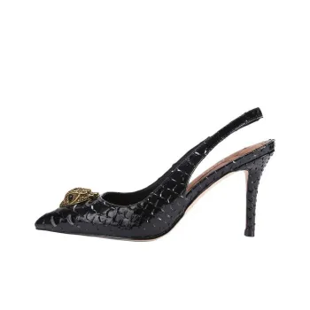 Kurt Geiger London Belgravia Slim Heel High Heels 8cm Women's Black