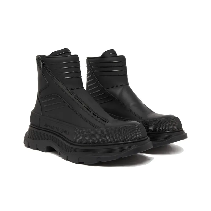 Alexander McQueen Round Toe Boots-2