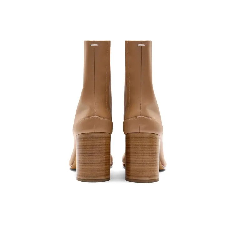 Maison Margiela Tabi Ankle Boots Women's Light Brown-1