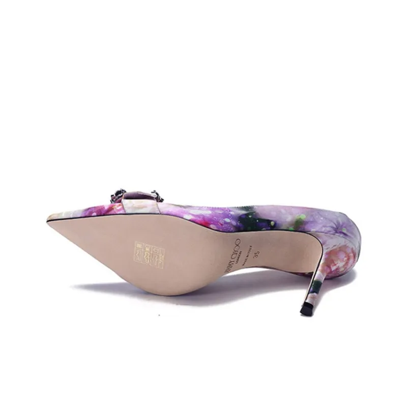 Jimmy Choo Slim Heel High Heels 8.cm Women's Multicolor-5