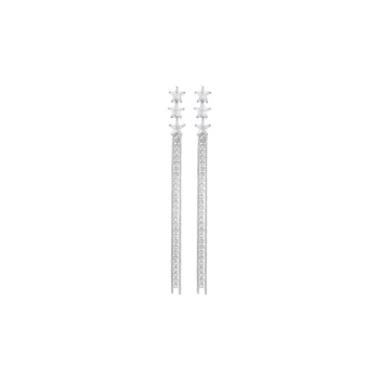 MISS XIA JWY S925 Silver Stud Earrings Women's