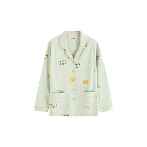 MIIOW Pajama Tops Women's Matcha Green
