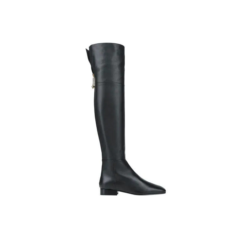VERSACE Knee high Boots Women's Black-1
