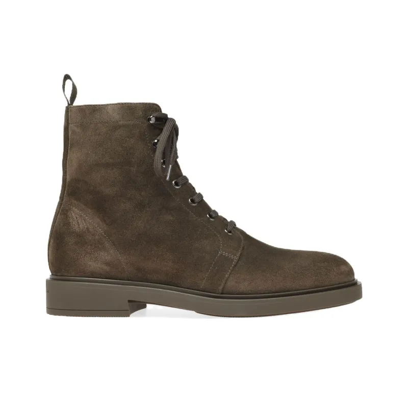 GIANVITO ROSSI Richard Ankle Boots Men's Green-1