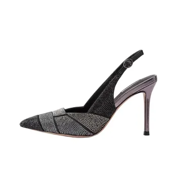 NICOLI Kyler Slim Heel High Heels 9.5cm Women's Black