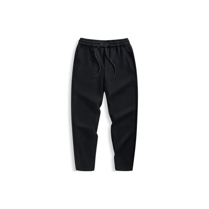 Dance With Wolves Casual Pants Men's Navy Blue-1
