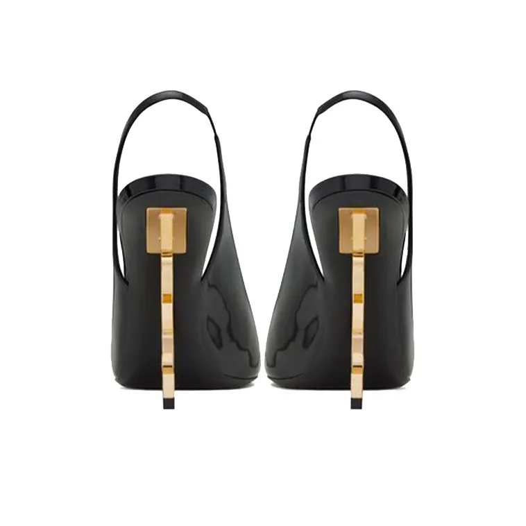 SAINT LAURENT Opyum Slingback Pumps-4