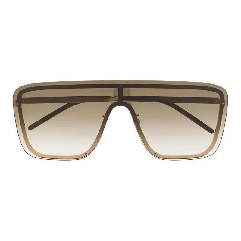 SAINT LAURENT Shield Frame Sunglasses-2