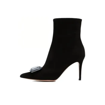 GIANVITO ROSSI Jaipur 85mm Suede Ankle Boots