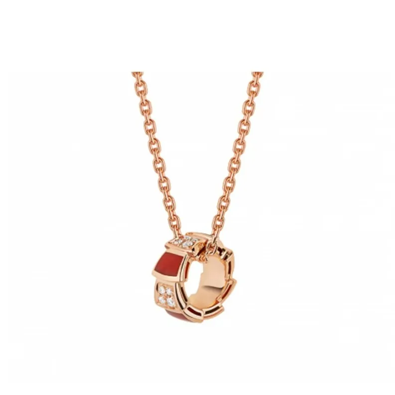BVLGARI SERPENTI Diamond Necklaces Unisex-0