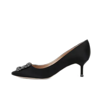 MANOLO BLAHNIK Hangisi Glitter 90mm Pumps