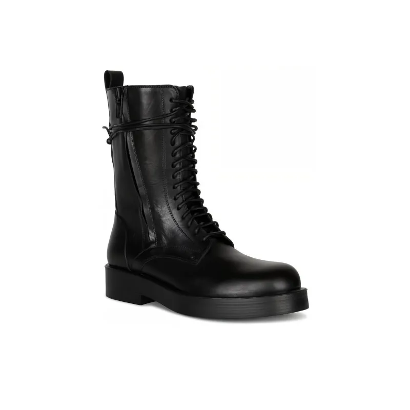 Ann Demeulemeester Ankle Boots 4cm Men's Black-2