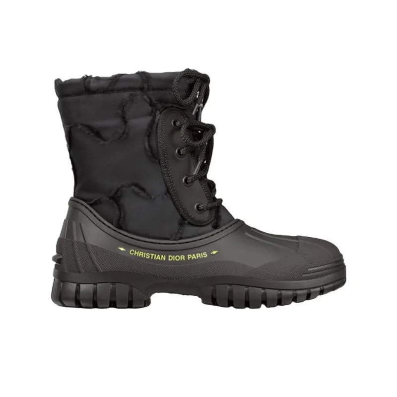 DIOR D Venture Ankle Boots Women's Black-1