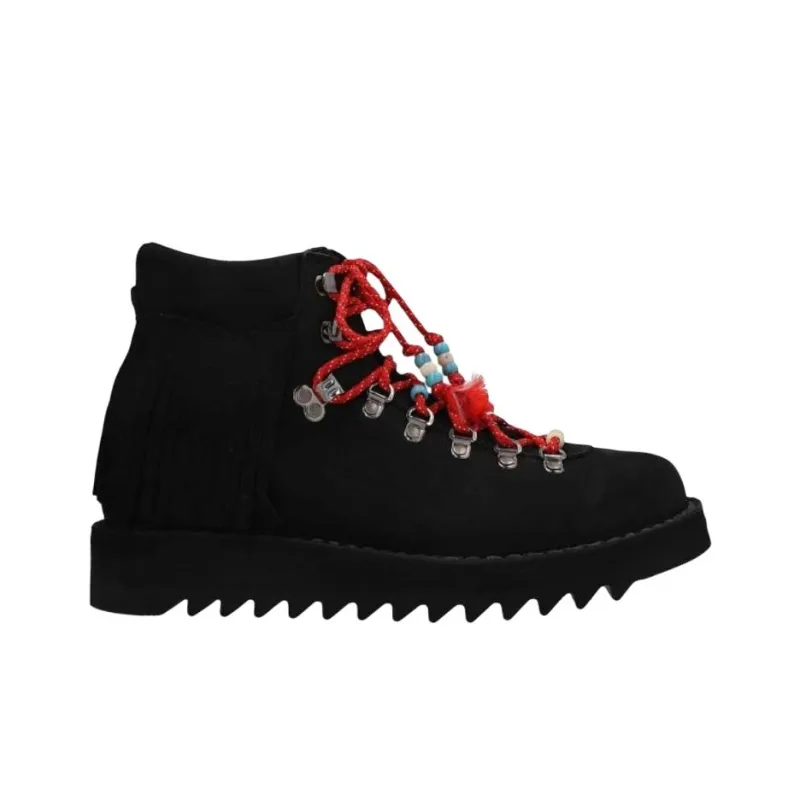 Dicolor x Alanui Ankle Boots Men's Black-1