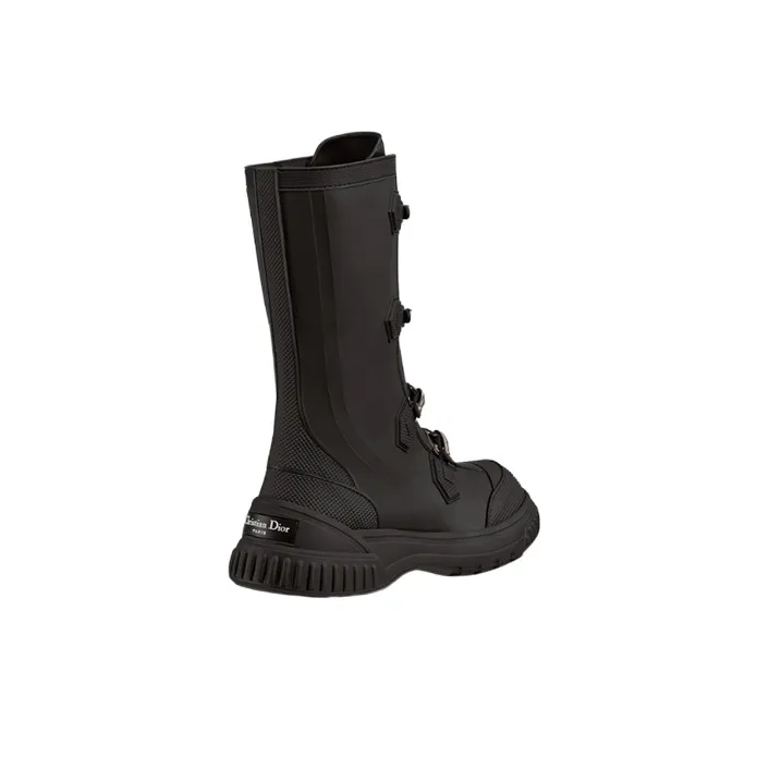 DIOR Ground Ankle Boots Women's Black-3