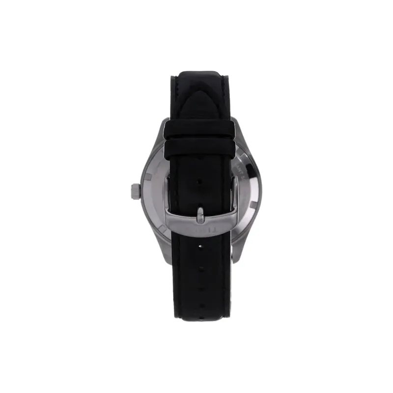 TIMEX Wrist Watch Automatic Mechanical Movement Leather Watch Bands 42mm Black Dial Men's Watches-4