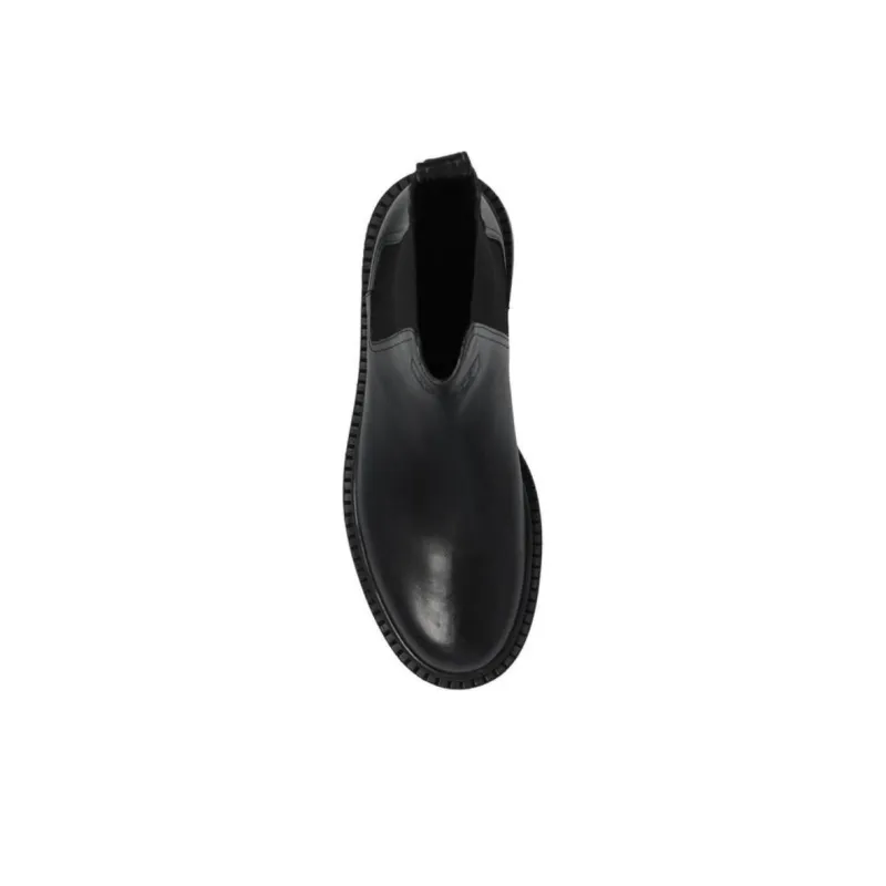 VERSACE Adriano Leather Chelsea Boots-4