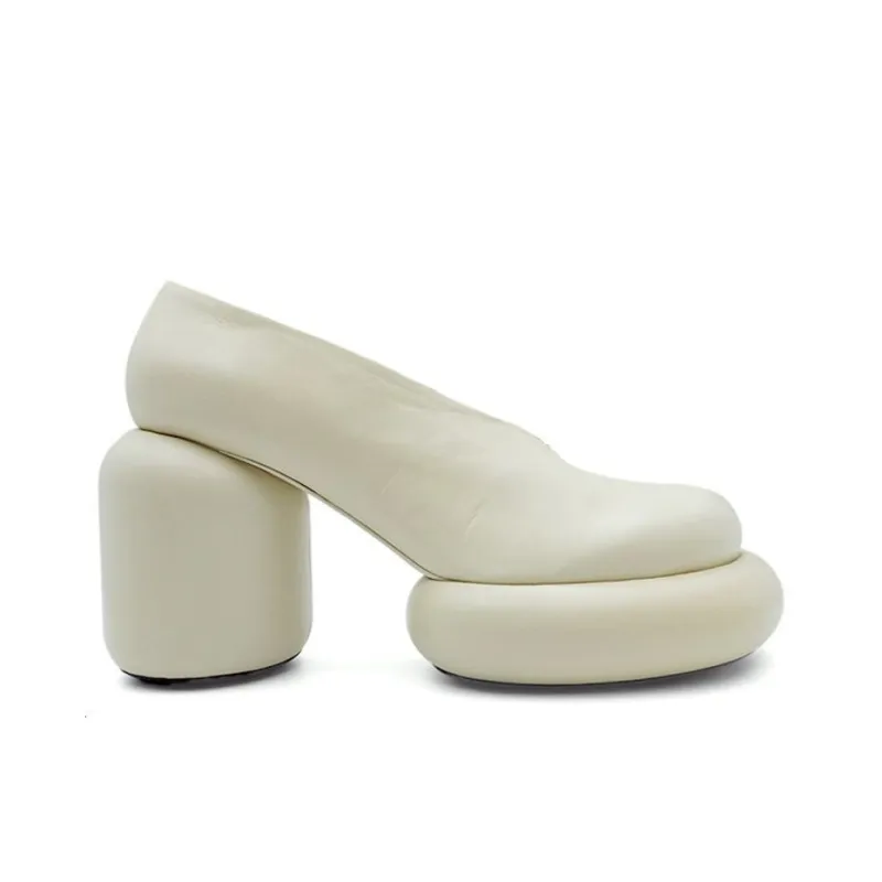JIL SANDER High Heels Women's Ecru-1