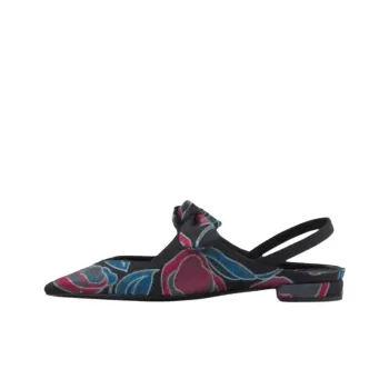 GIORGIO ARMANI Chunky Heel High Heels 3.5cm Women's Multicolor