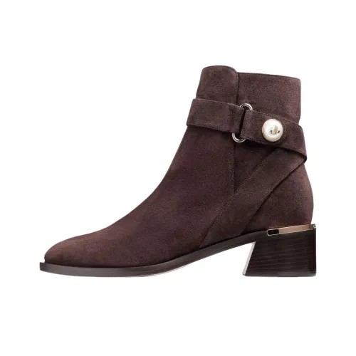 Jimmy Choo Noor Ankle Boots 4.5cm Women's Brown
