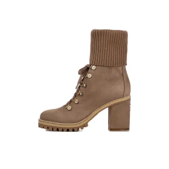 Le Silla Ribbed knit Edge Boots Women's