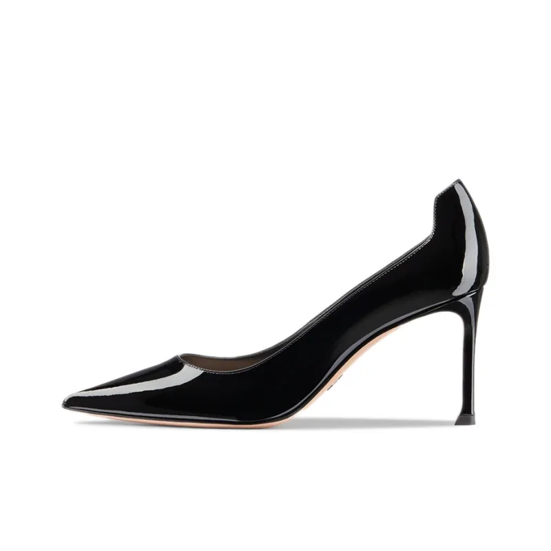 DIOR D Moi Slim Heel High Heels Women's Black-0