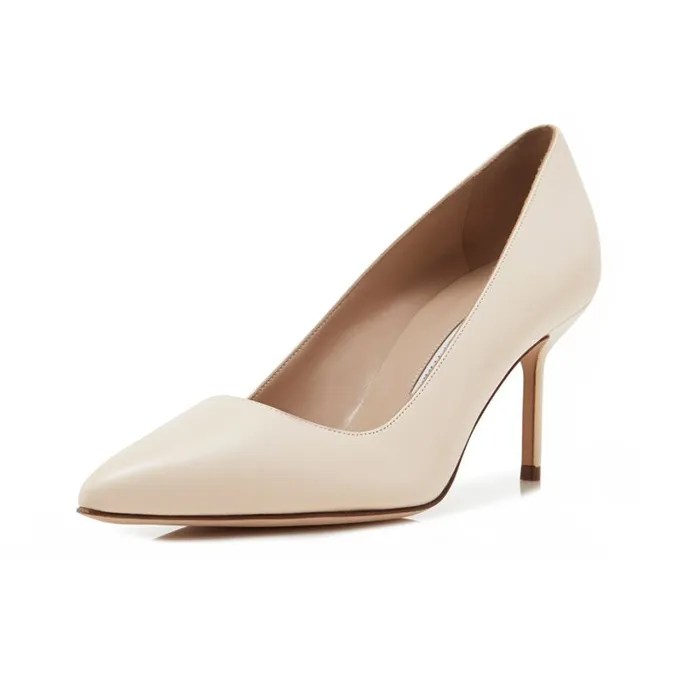 MANOLO BLAHNIK High Heels Women's Light Pink-3