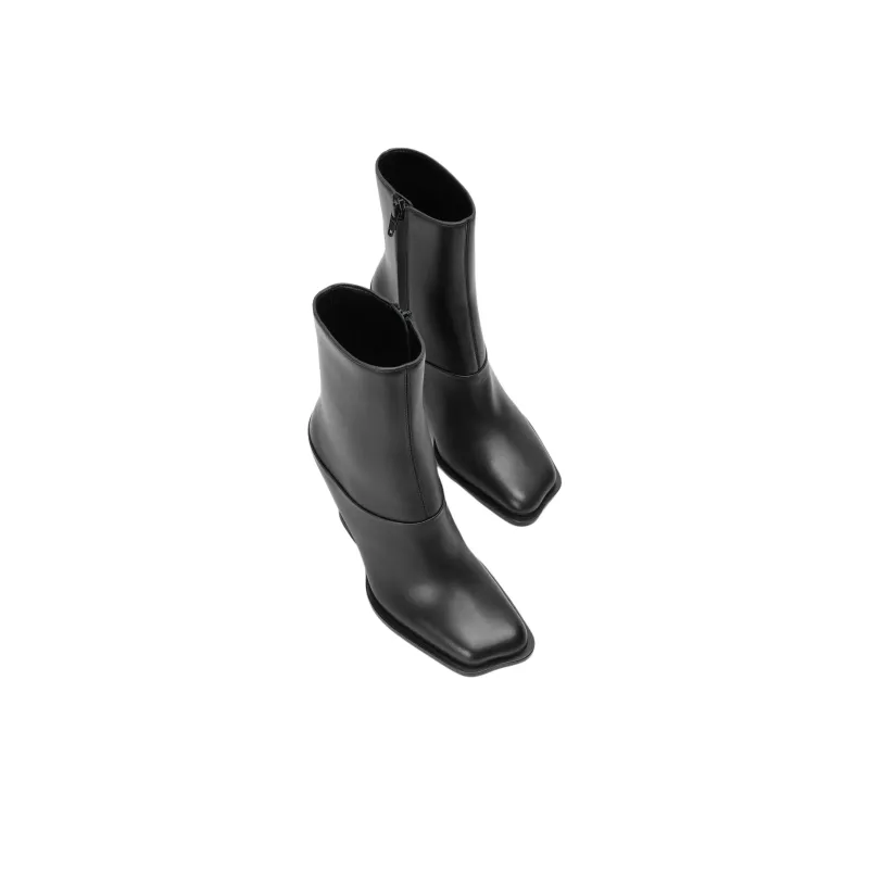 LOEWE Onda Ankle Boots 9cm Women's Black-2