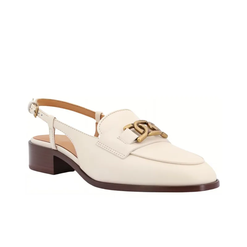 TOD'S Almond Toe Slingback Loafers Women's-2