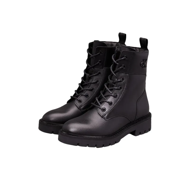 CALVIN KLEIN Ankle Boots 4cm Women's Black-2