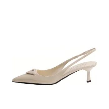 PRADA 55mm Patent leather Slingback Pumps